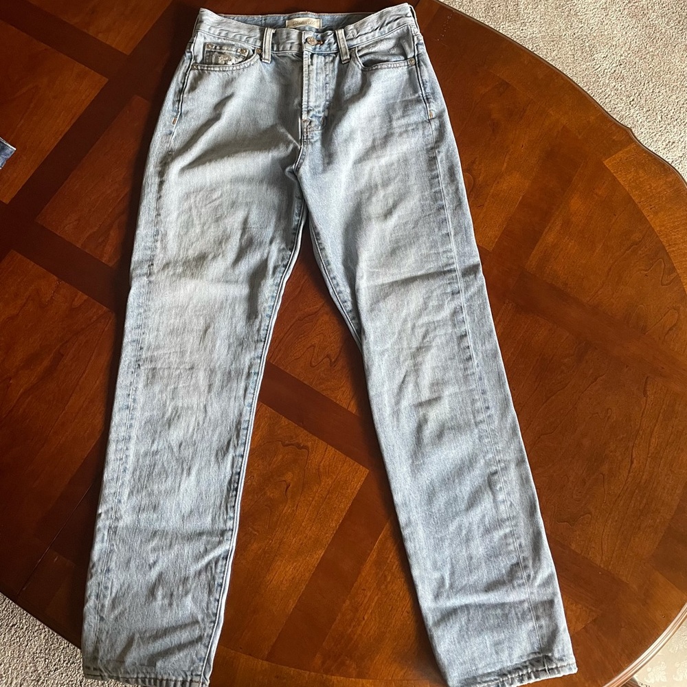 MADEWELL PERFECT LIGHT WASH JEAN
